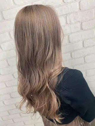 ロング カラー ブリーチカラー🫧 森　凪沙のヘアスタイル