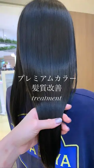 ロング カラー 似合わせカラー/艶 髪質改善/ヨシザキのヘアスタイル