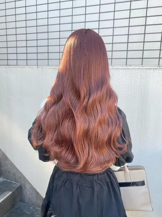 ロング カラー エフェクトブリーチ 🌟前澤啓太朗のヘアスタイル