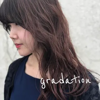 ロング カラー AYAKA 下北沢suuのヘアスタイル