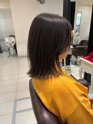 ミディアム 福本 聖海のヘアスタイル