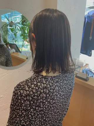 ミディアム カラー 🟩白髪ぼかし/ボブ /ショートヘア/大司のヘアスタイル