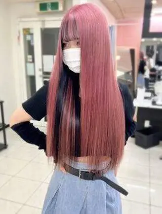 ロング 桃屋 桃屋のヘアスタイル