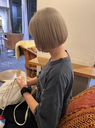ショート はな SPURのヘアスタイル