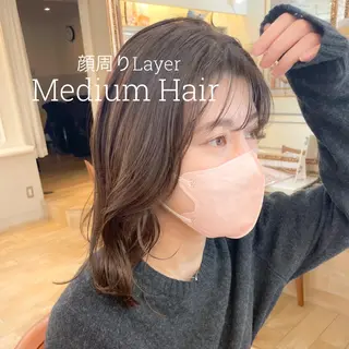 ミディアム カラー ✨カラー支持No.1 🧸ワキ カナコ🧸のヘアスタイル