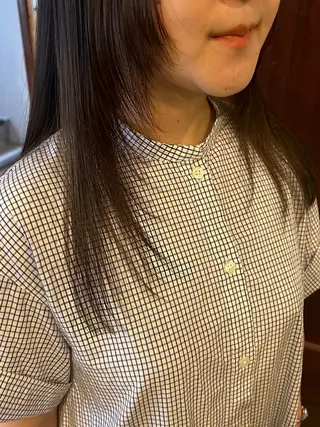 ロング 佐藤 優里奈のヘアスタイル