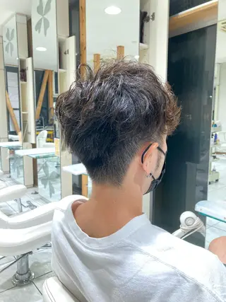 ショート メンズ 畔上 尚也のヘアスタイル