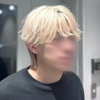 ミディアム 無料カットモデル ユナのヘアスタイル