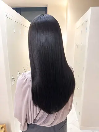 セミロング レイヤー透明感カラー / MAIKA🤎のヘアスタイル