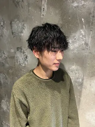 パーマ 橋本 士のヘアスタイル