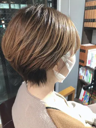 ショート 浅草 nia SUGIURAのヘアスタイル