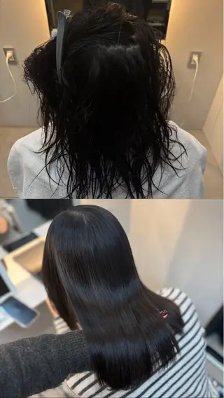 ロング 殿守 優貴のヘアスタイル