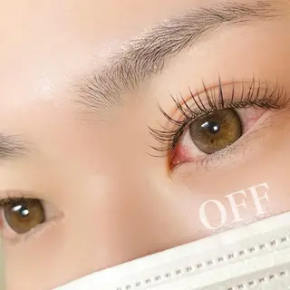 マツエク・マツパ eyesalon OFFのマツエク・マツパデザイン