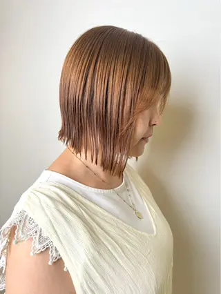 ショート カラー 森山 遥葵のヘアスタイル