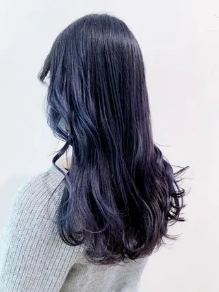 セミロング カラー パーマ ヘアアレンジ ITbyALBUM 浦和店のヘアスタイル