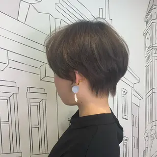 ショート 坪井 彰吾のヘアスタイル