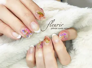ネイル フルリール 【プライベートサロンのネイルデザイン