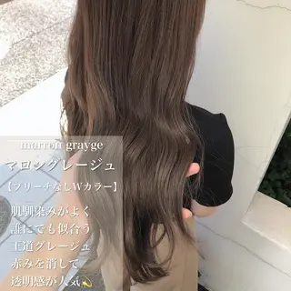 セミロング 具志 正太のヘアスタイル