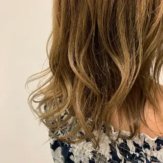 セミロング カラー stylist/ボブ ことの/韓国レイヤーのヘアスタイル