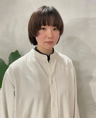 ショート 藤原 怜央のヘアスタイル