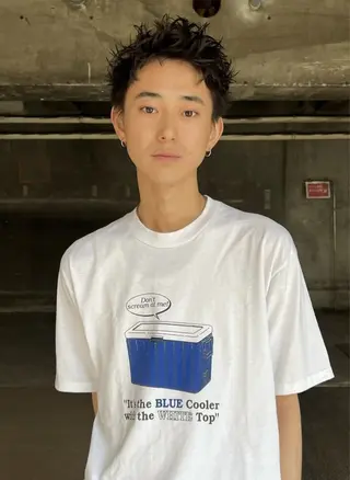 ショート メンズ ナガミ ショウのヘアスタイル