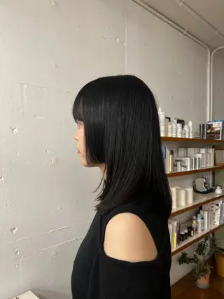 ロング 【CITA】 竹田　南生のヘアスタイル