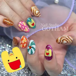 ネイル 高円寺駅からすぐ🌈 ネイルGOTHAMのネイルデザイン