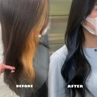 ロング カラー 🌟ゆりあ🌟 JILLSTUDIOのヘアスタイル