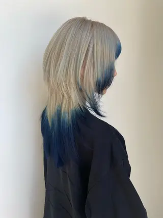 ロング カラー YUI/ ブリーチカラー🌷のヘアスタイル