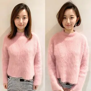 ショート カラー 小林 佳祐のヘアスタイル