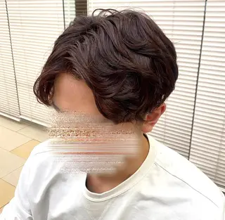 カラー パーマ メンズ 牧 ゆりか𓋈のヘアスタイル