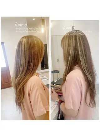 ロング パーマ やまこし 美裕樹のヘアスタイル