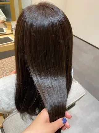 カラー やまぐち あやみのヘアスタイル