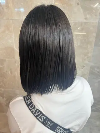 ミディアム ショート/ボブ/ 渋谷/表参道/星優斗のヘアスタイル