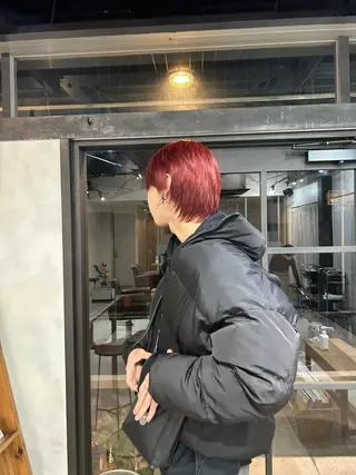 ショート カラー 京都/カラー/松野 翔のヘアスタイル