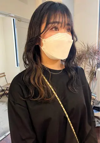 ロング 中江 友哉のヘアスタイル