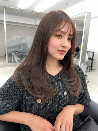 カラー ユズキ/銀座似合わせ カット♡透明感カラーのヘアスタイル