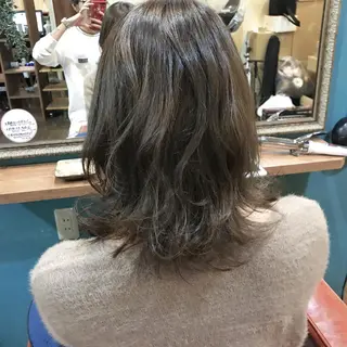 ミディアム カラー パーマ ヘアアレンジ メンズ kobayashi $hogoのヘアスタイル