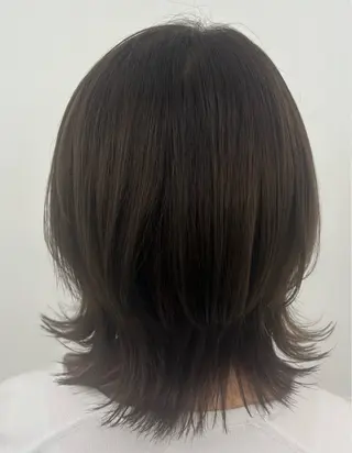 ミディアム 髙梨 蒼空のヘアスタイル