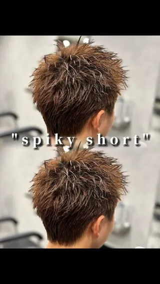 ショート メンズ 大阪メンズパーマ/ 中崎町/森 大和のヘアスタイル