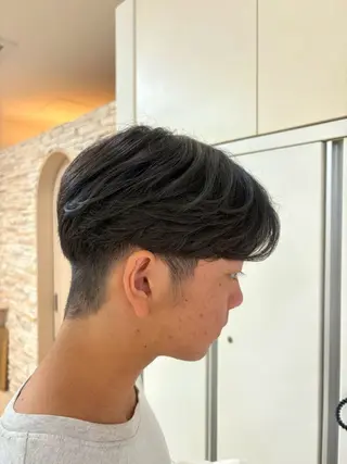 メンズ CREA渋沢 モデル募集🌺アイナのヘアスタイル