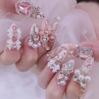 ネイル 梅田🦄中崎町🩵 u n o 0 1のネイルデザイン