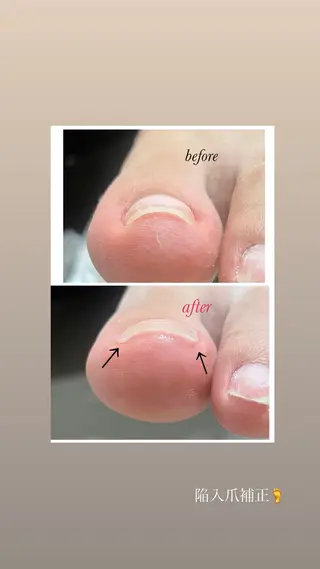 メンズ ネイル Chérinail 爪のお手入れのネイルデザイン