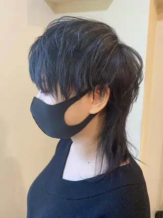 ミディアム カラー パーマ ヘアアレンジ メンズ キッズ ネイル マツエク・マツパ 🌈デザインヘア職人 Kaede🌈のヘアスタイル