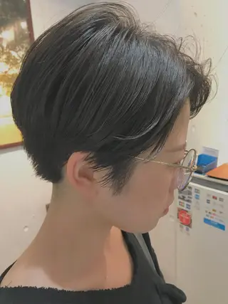 ショート カラー 代官山 ボブヘアーのヘアスタイル