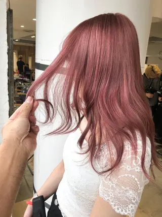 ロング カラー welring hair salonのヘアスタイル