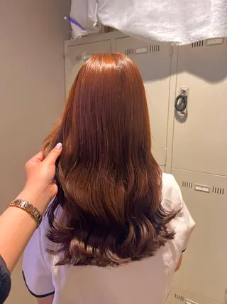 ミディアム 💖札幌カラー 指名No.1💖玲奈のヘアスタイル