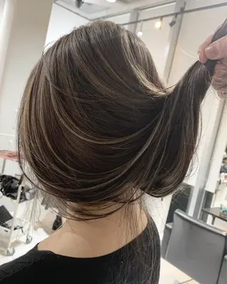ミディアム 阿部 圭悟のヘアスタイル