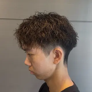 パーマ メンズ メンズパーマは私一択 佐藤有紀のヘアスタイル