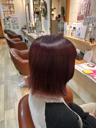 ミディアム な おのヘアスタイル